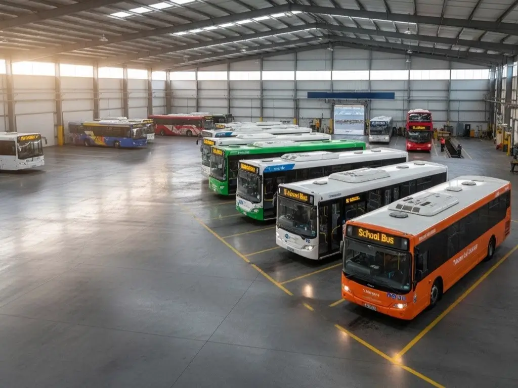 Bus fire suppression